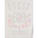 T-shirt logo à frente Guess