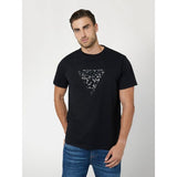 T-shirt logo bordado Guess