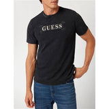 T-shirt logo à frente Guess