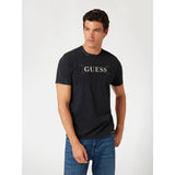 T-shirt logo à frente Guess