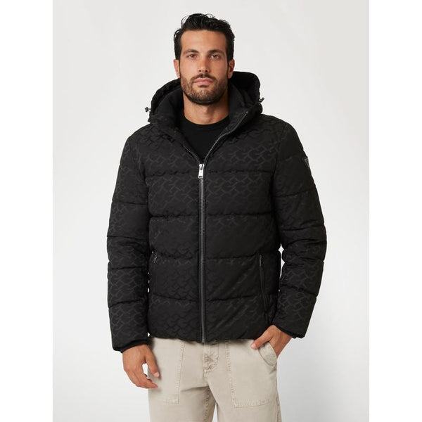 Casaco puffer logo corrente g Guess