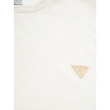 T-shirt aos quadrados Guess