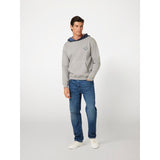 Sweatshirt com capuz de cor contrastante Guess