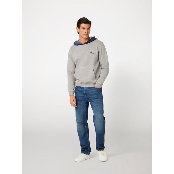 Sweatshirt com capuz de cor contrastante Guess