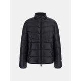 Casaco puffer efeito pele Guess