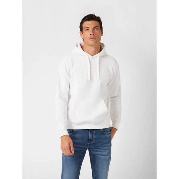 Sweatshirt capuz logo frontal Guess