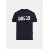 T-shirt logo à frente Guess