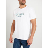 T-shirt logo bordado Guess