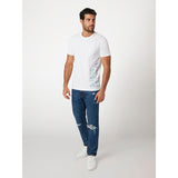 T-shirt elástica logo lateral Guess