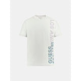 T-shirt elástica logo lateral Guess