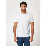 T-shirt elástica logo lateral Guess