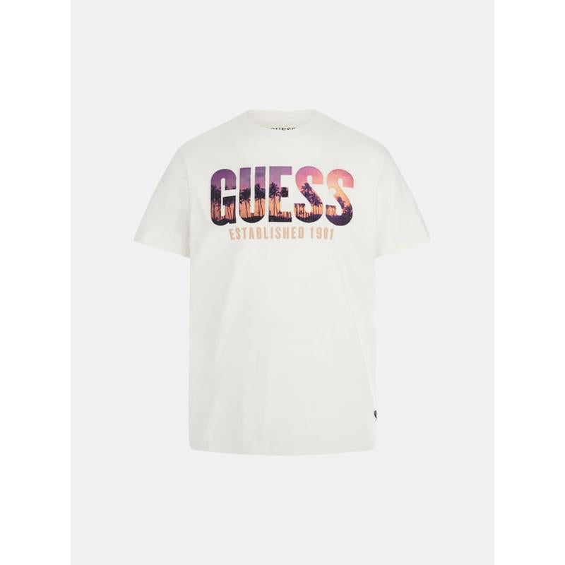 T-shirt logo frontal Guess