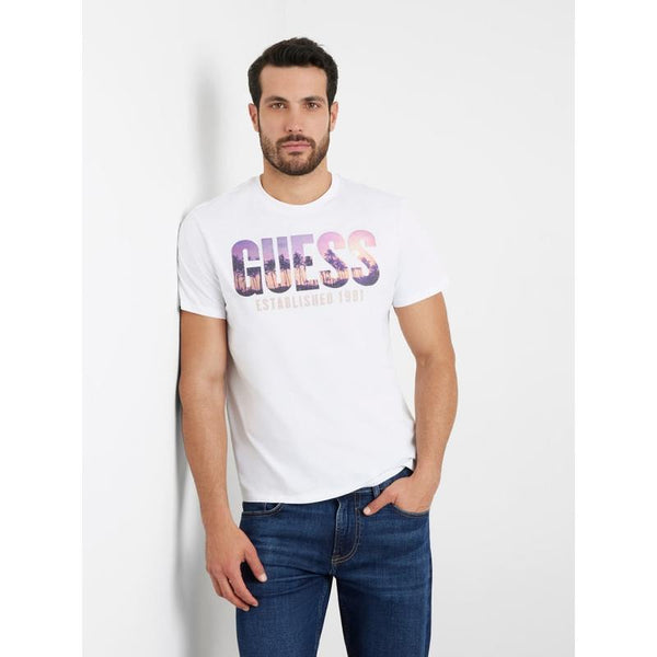 T-shirt logo frontal Guess