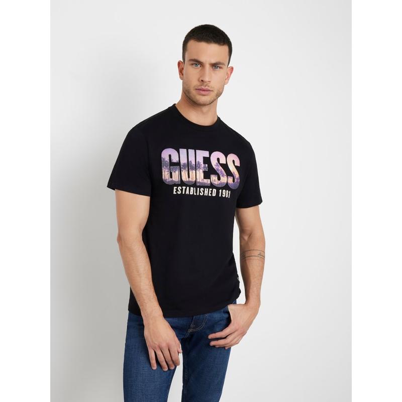 T-shirt logo frontal Guess