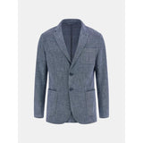 Blazer em mistura de linho Guess