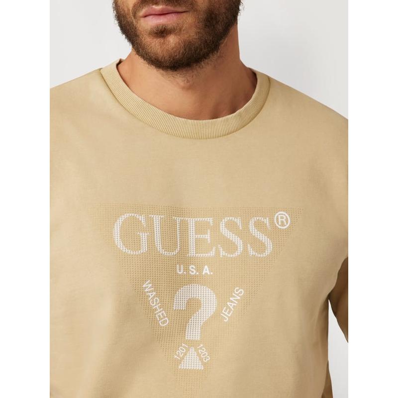 Sweatshirt logo triângulo Guess