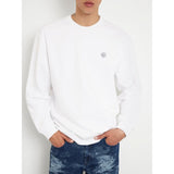 Sweatshirt com emblema logo pequeno Guess