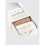 Pacote de 3 pares de meias de jersey Guess