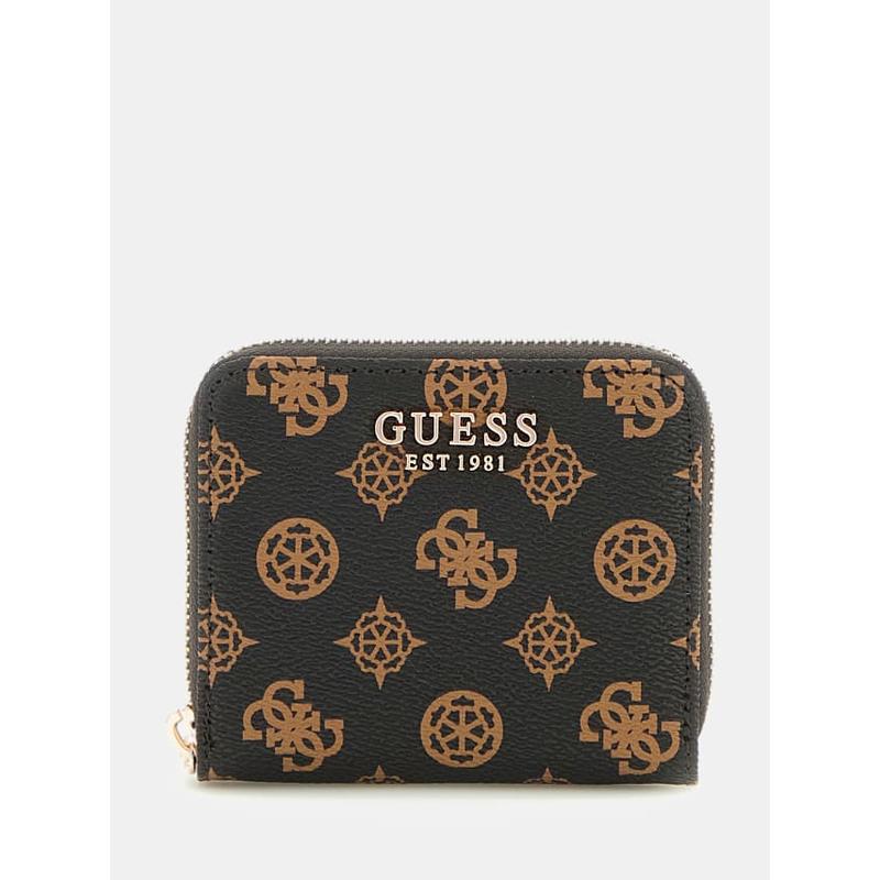 Minicarteira laurel 4g logo peony Guess