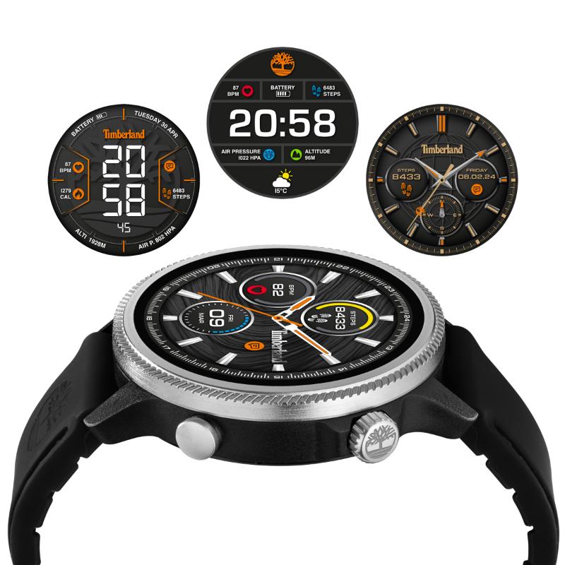 Smartwatch Trail Force Box Timberland Castanho e Preto