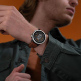 Smartwatch Trail Force Box Timberland Castanho e Preto