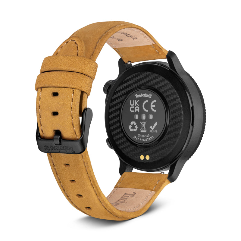 Smartwatch Trail Force Box Timberland Preto e Castanho