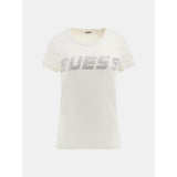 T-shirt logo brilhos Guess