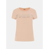 T-shirt logo brilhos Guess