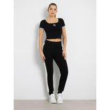 Calças jogger de malha canelada Guess