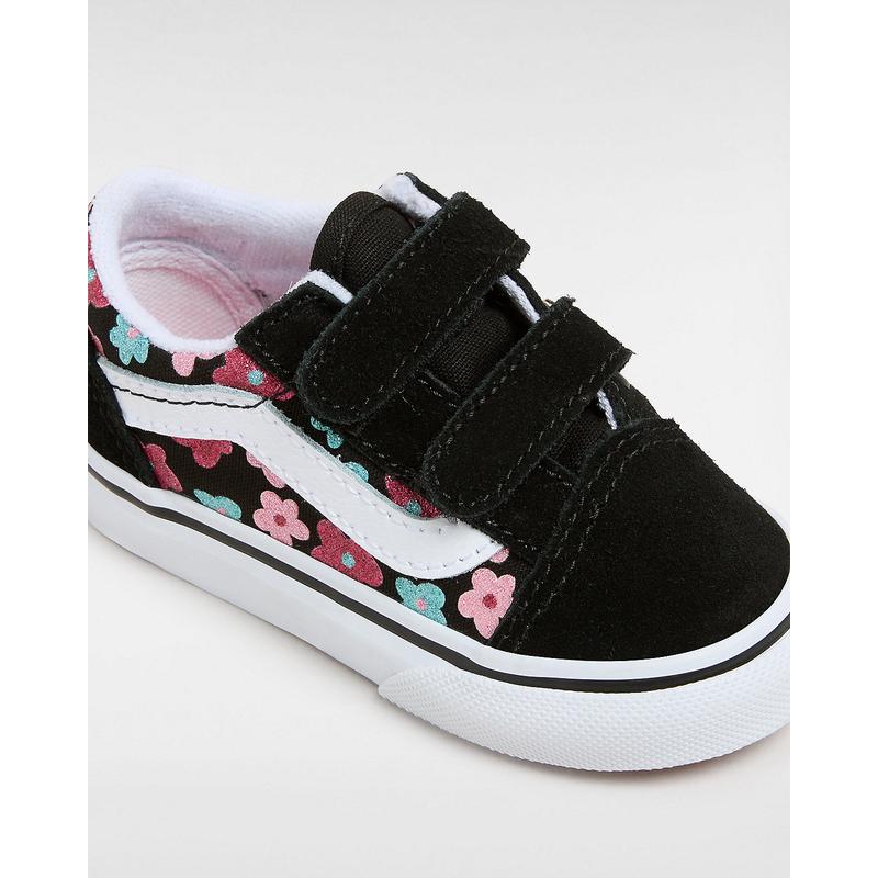 Ténis com banda aderente Old Skool para bebé (1-4 anos) Vans Preto