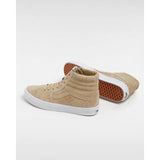 Ténis Sk8-Hi Pig Suede Vans Bege