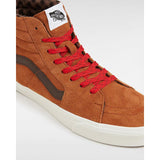 Ténis Sk8-Hi Pig Suede Vans Castanho