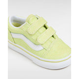 Ténis com banda aderente Old Skool Glitter para bebé (1-4 anos) Vans Amarelo