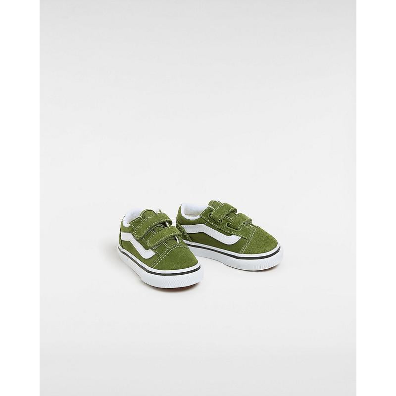 Ténis com banda aderente Old Skool para bebé (1-4 anos) Vans Verde