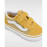 Ténis Old Skool Glitter para bebé (1-4 anos) Vans Amarelo