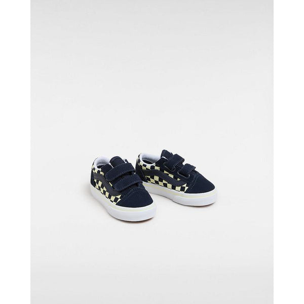 Ténis com banda aderente Old Skool Glow para bebé (1-4 anos) Vans Azul