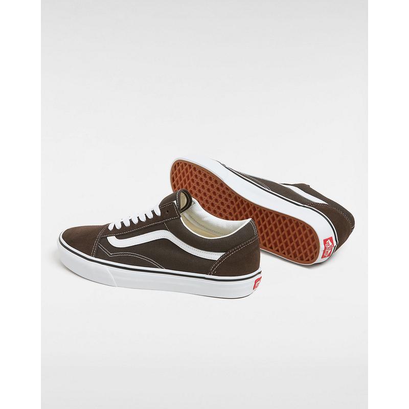 Ténis Old Skool Vans Castanho