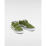 Ténis com banda aderente Sk8-Mid Reissue para criança (4-8 anos) Vans Verde