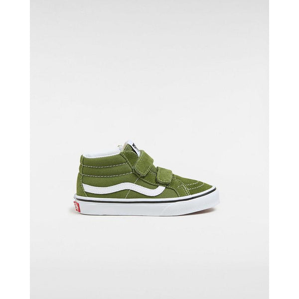 Ténis com banda aderente Sk8-Mid Reissue para criança (4-8 anos) Vans Verde