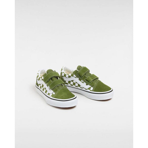 Ténis com banda aderente Old Skool para criança (4-8 anos) Vans Verde