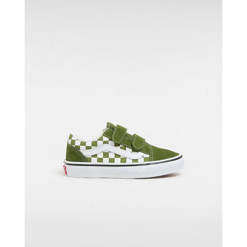 Ténis com banda aderente Old Skool para criança (4-8 anos) Vans Verde