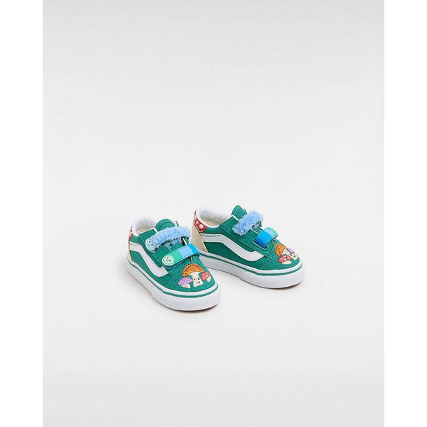 Ténis com banda aderente Old Skool para bebé (1-4 anos) Vans Verde