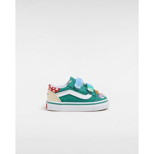 Ténis com banda aderente Old Skool para bebé (1-4 anos) Vans Verde