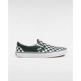 Ténis Classic Slip-On Checkerboard Vans Verde