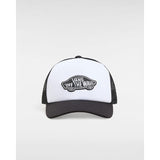 Boné Trucker Classic Patch Curved Bill para criança Vans Preto