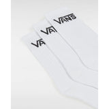 Meias Classic Vans Crew para criança (3 pares) Vans Branco