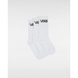 Meias Classic Vans Crew para criança (3 pares) Vans Branco