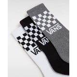 Meias Drop V Classic Check Crew para criança (3 pares) Vans Multicolor