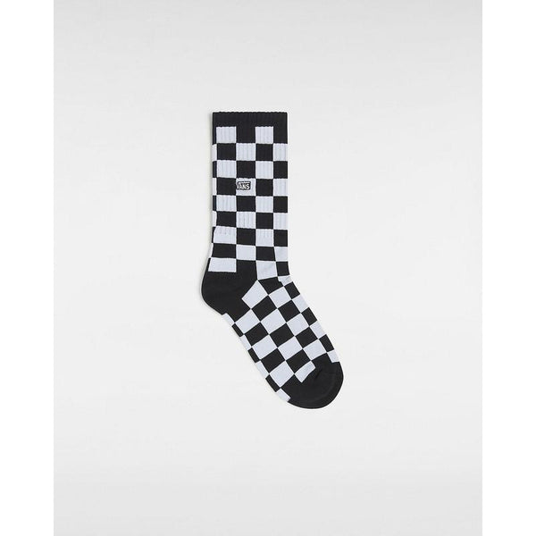 Meias Vans Classic Check Crew para criança (1 pares) Vans Preto