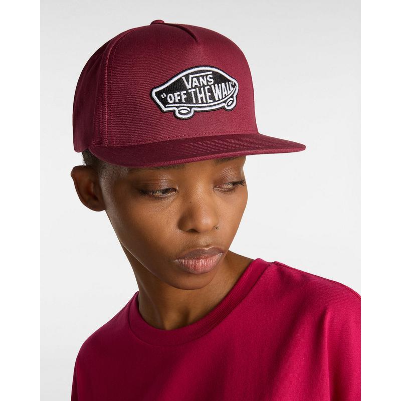 Boné Classic Vans Snapback Vans Bordô